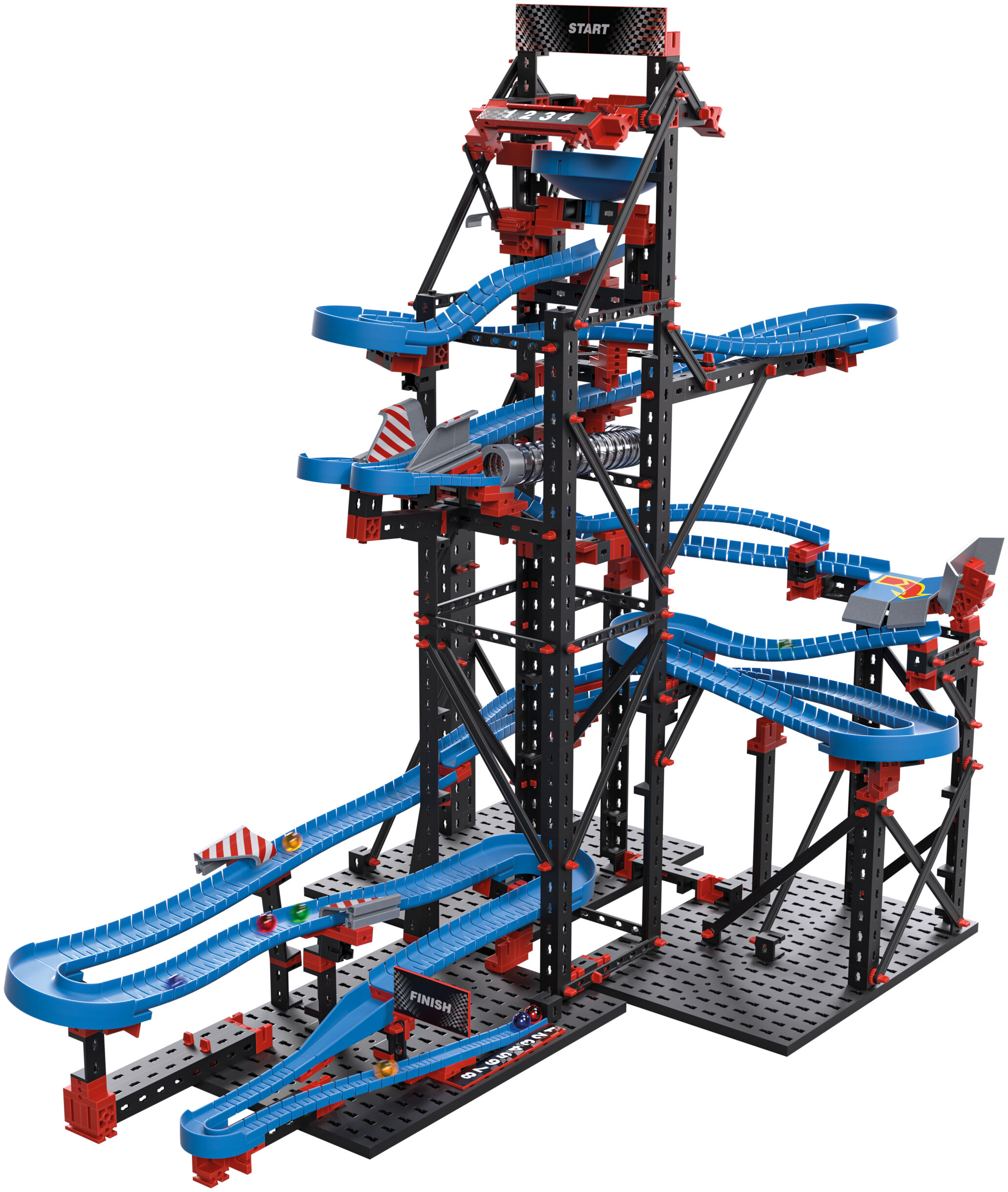 Fischertechnik marble run top